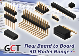 Expanded Board to Board Connector 3D Model offering