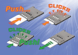 SIM connector Push-Push with tiny 1.6mm profile