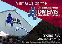 Visit GCT at the Del Mar Electronics & Manufacturing Show 2017