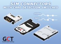 SIM Card Connector with Card Detection Switch