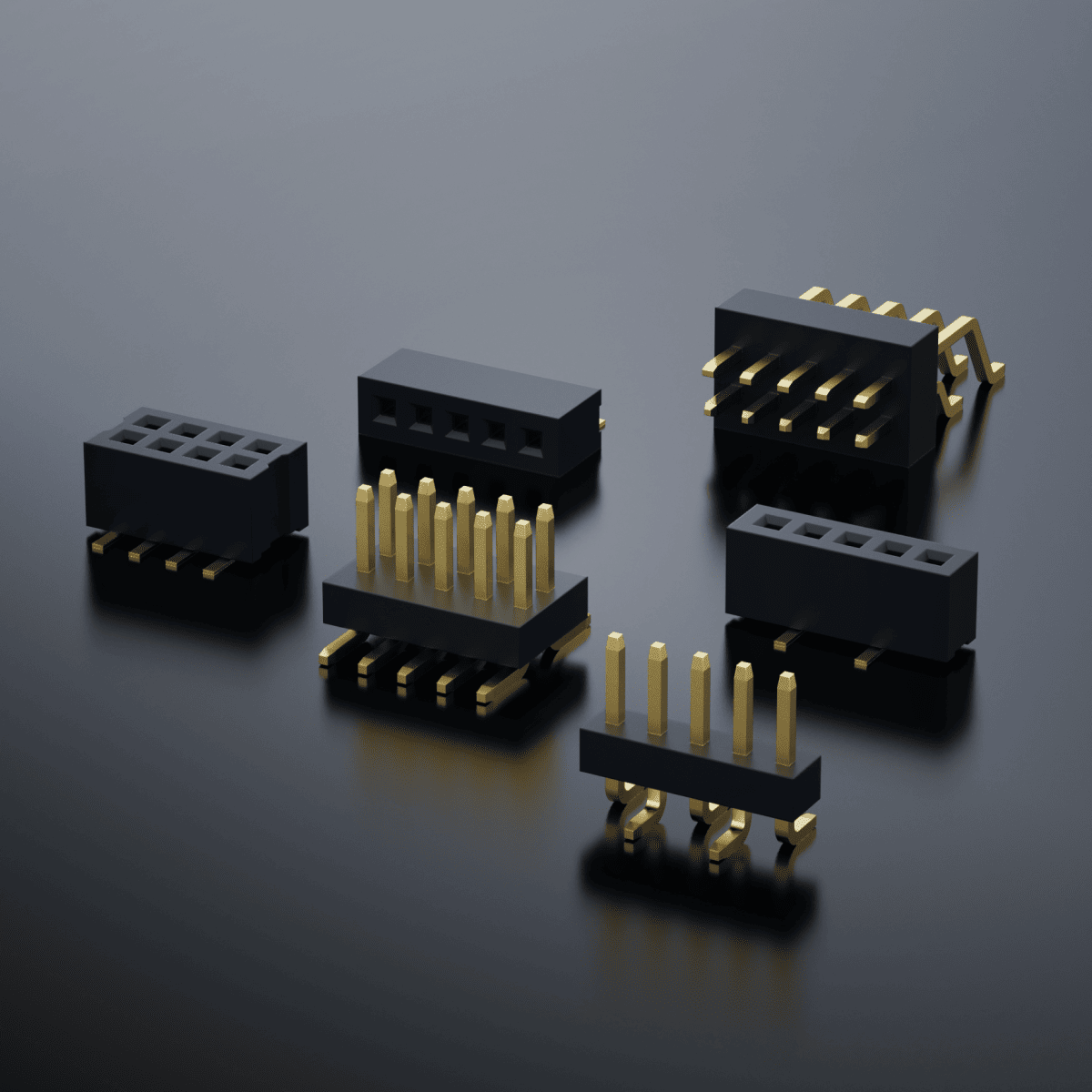 Ultra-Compact 1mm Pitch Headers and Sockets for Compact Designs