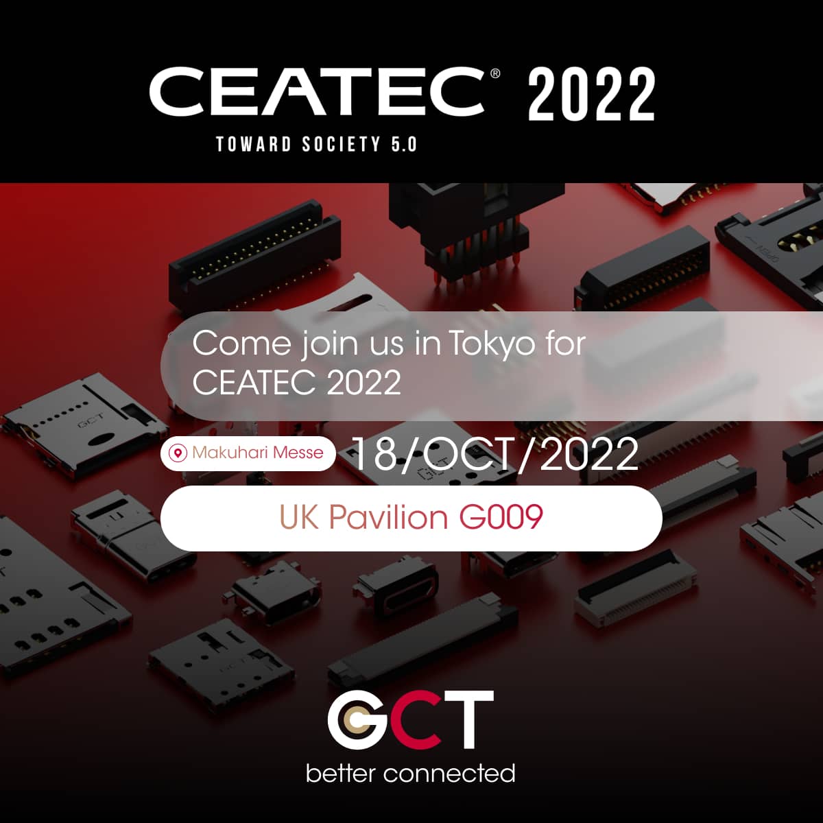 Join us at CEATEC in Tokyo