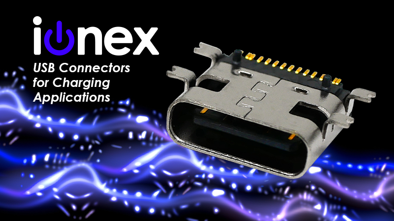 ionex USB4110 USB Type-C Charging Connector