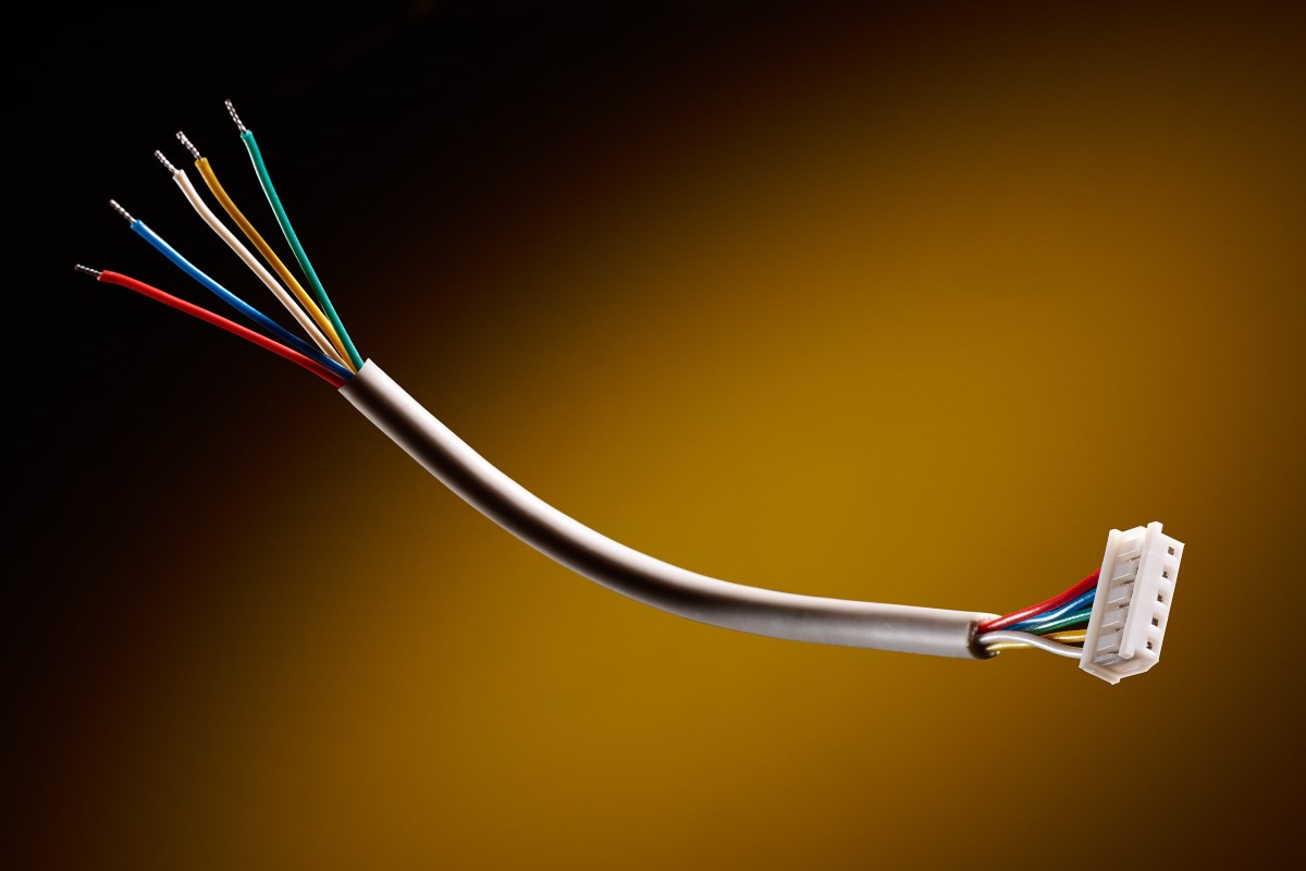 1-pin 2.54mm sertir contact Femelle Jumper Fil De Câble Orange/Cable wire 50cm