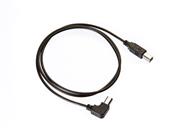 USB2.0 cable B plugs straight and right angle overmolded